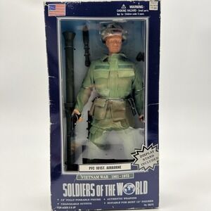 1998 Soldiers of the World PFC 101st Airborne Vietnam War 1961-1975 12" NIB